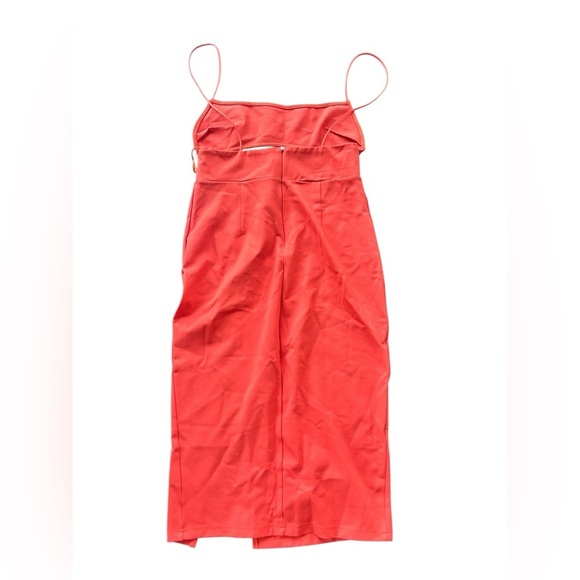 Revolve Super Down Trista Cut Out Dress in Poppy Size Large new with tags - Picture 8 of 10